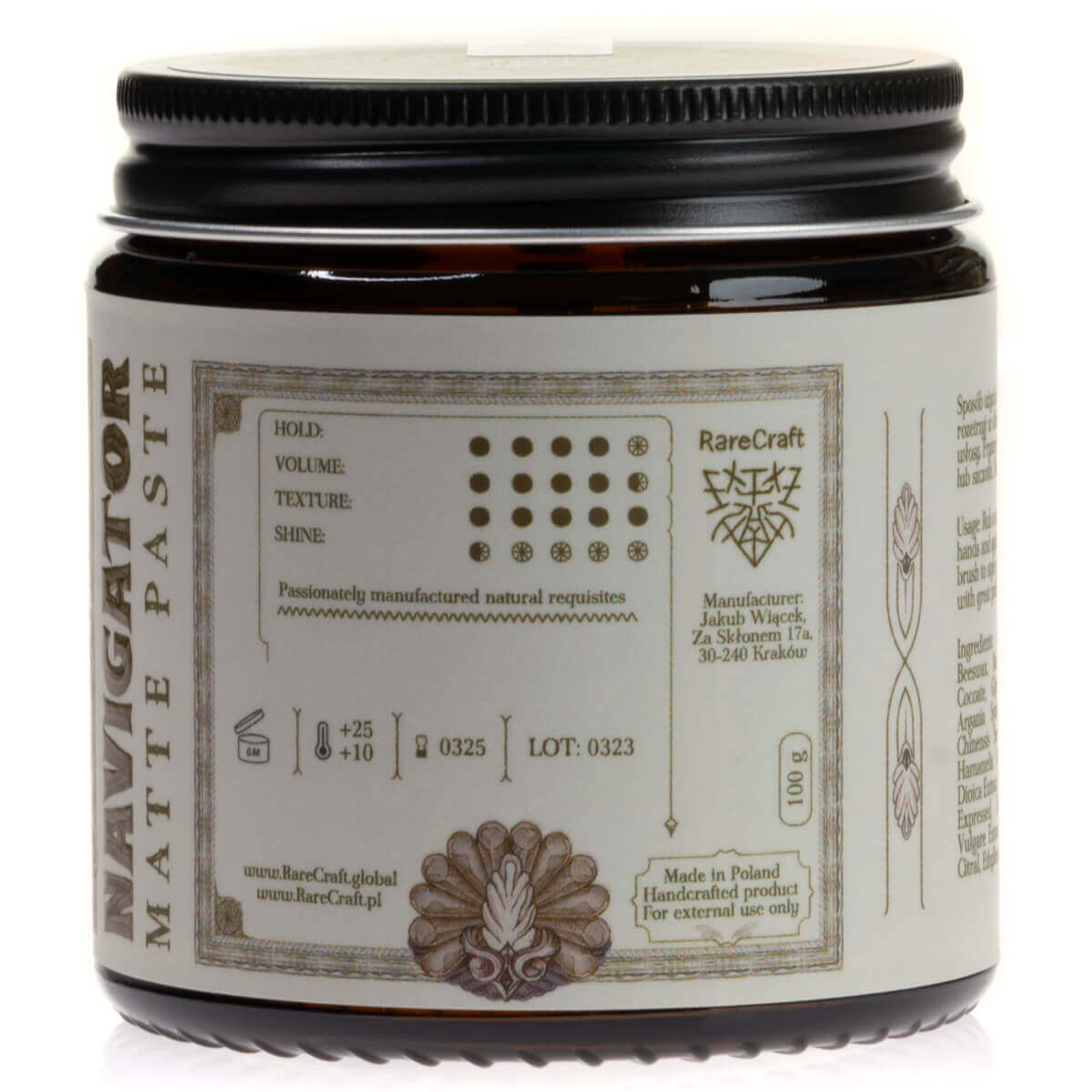 RareCraft Navigator, Matte Paste Hårpomade-Pomade-JKSHOP