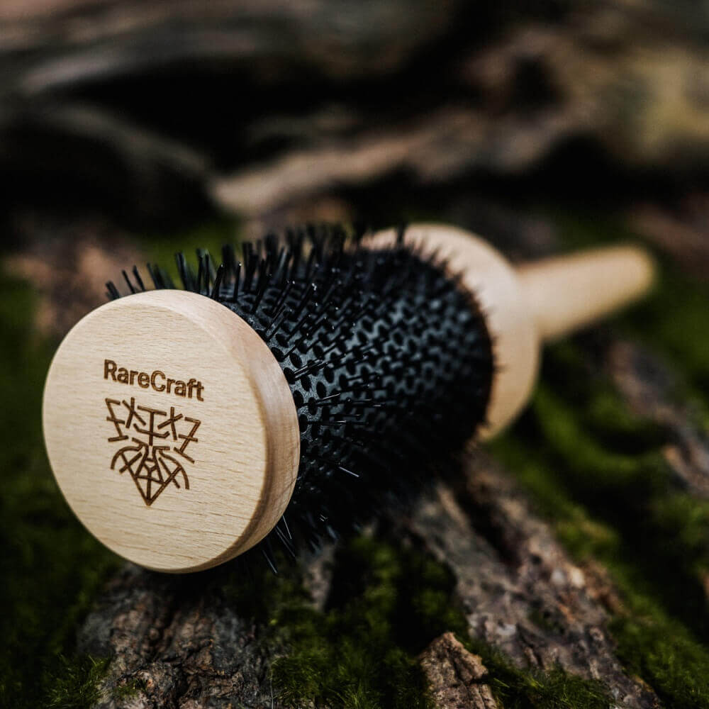 RareCraft, Round Hair Brush-Hårbørste-JKSHOP