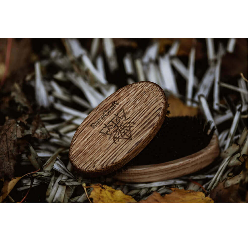 RareCraft, Skjegg Børste Oak-Skjeggbørste-JKSHOP