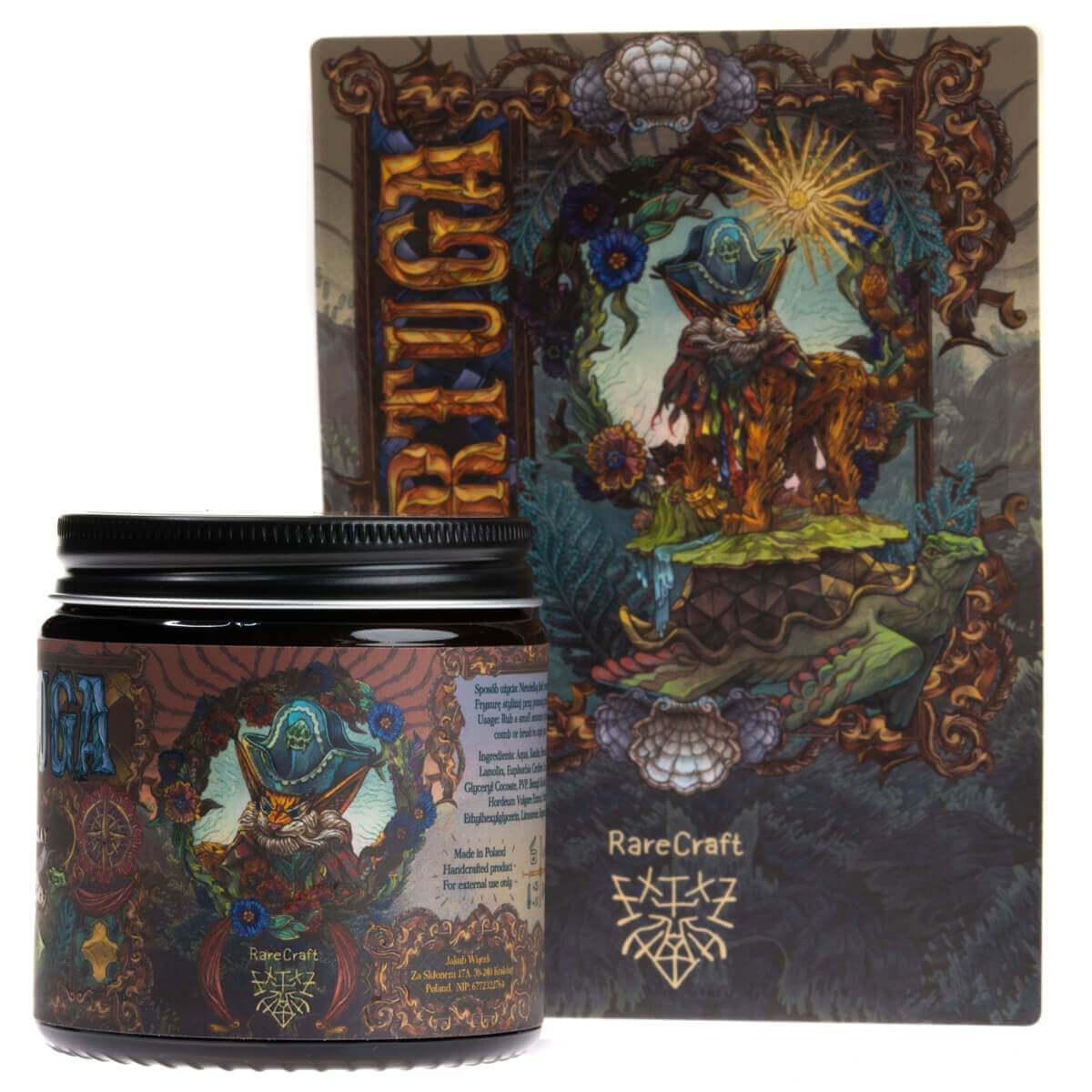 RareCraft Tortuga, Matte Clay Hårpomade-Pomade-JKSHOP