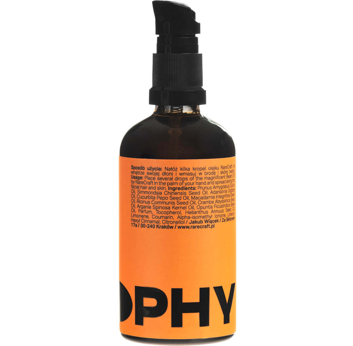 RareCraft Trophy, Beard Oil-Skjeggolje-JKSHOP