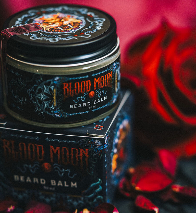 Rarecraft Blood Moon Beard Balm 50ml - Skjeggbalm - JK-Shop