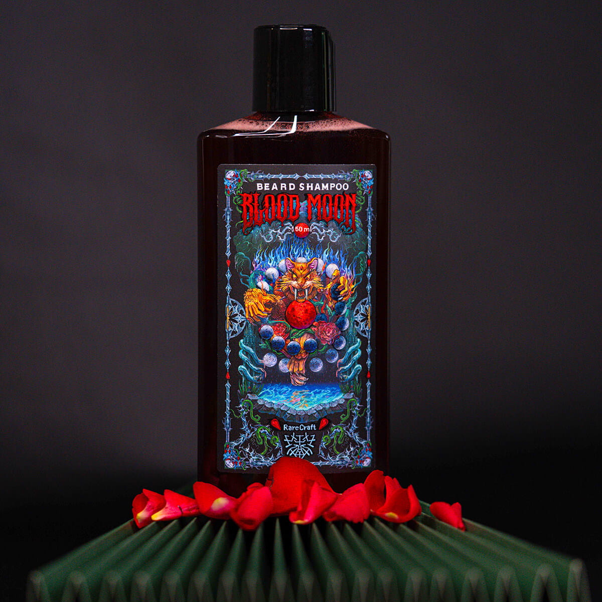 Rarecraft Blood Moon Beard Shampoo 150ml - Skjeggsjampo - JK-Shop