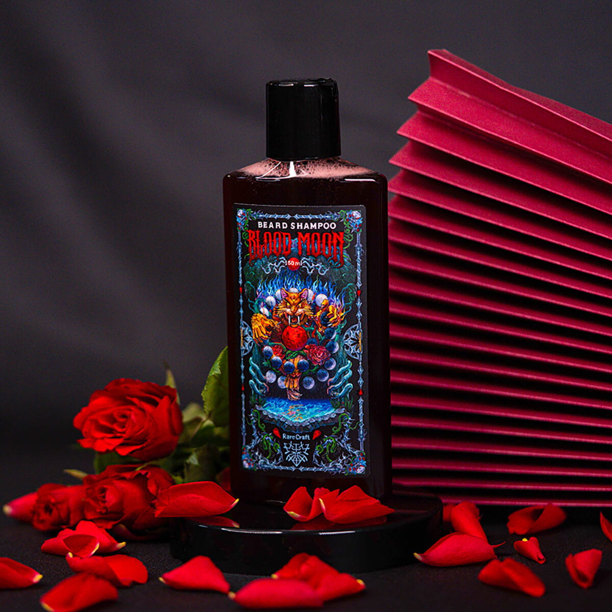 Rarecraft Blood Moon Beard Shampoo 150ml - Skjeggsjampo - JK-Shop