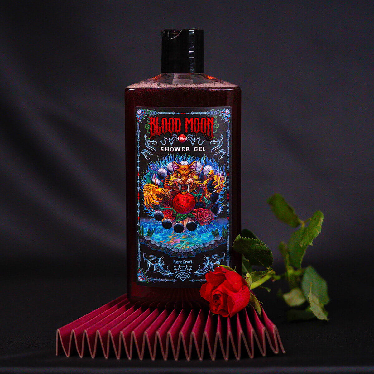Rarecraft Blood Moon Shower Gel 400ml - Dusjsåpe - JK-Shop