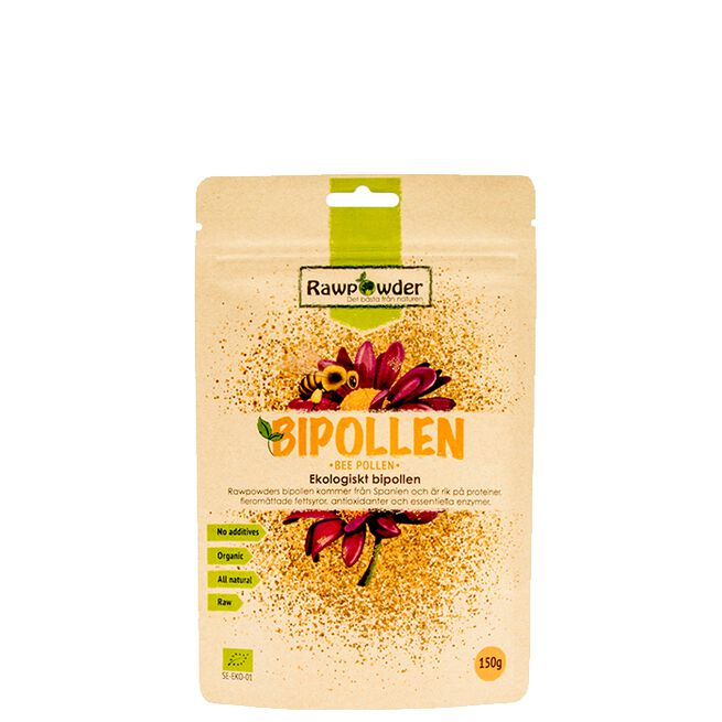 Rawpowder Ekologisk Bipollen 150 g - Baking og Matlaging - JK-Shop