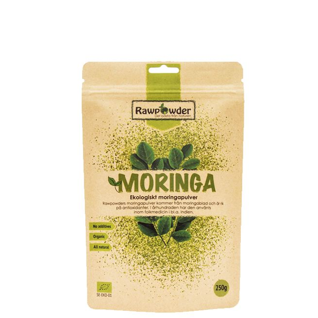 Rawpowder Moringapulver Økologisk 250g - Baking og Matlaging - JK-Shop