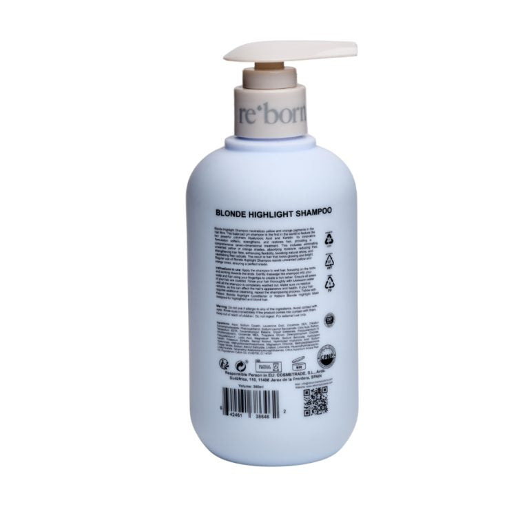 ReBorn Blonde Highlight Shampoo 300 ml - Sjampo - JK-Shop