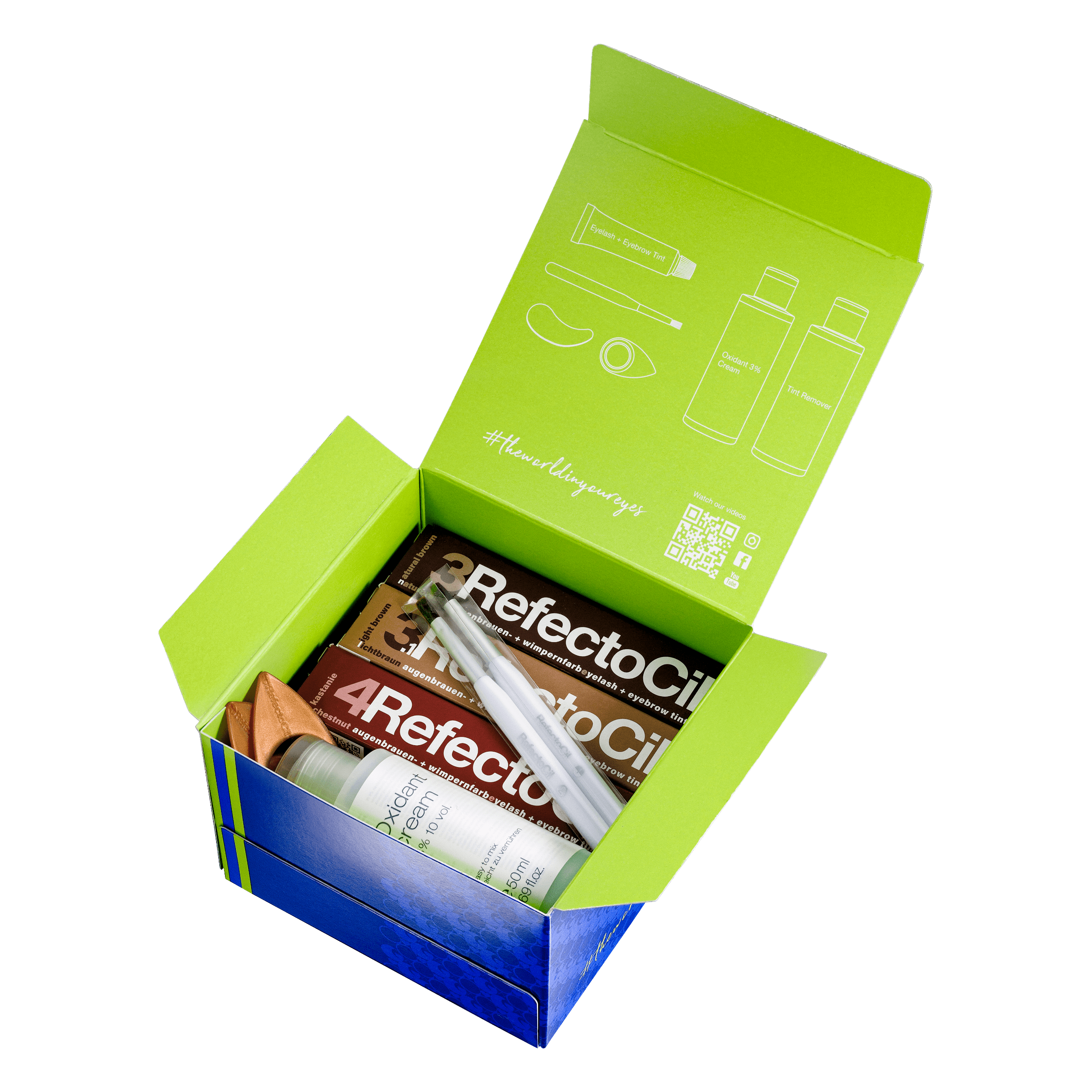 RefectoCil Colours Starter Kit - Bryn- og vippefarge - JK-Shop