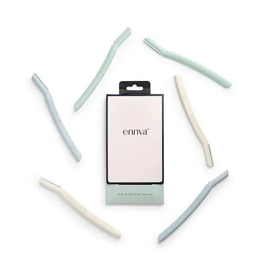 Rekvisita Ennva Øyenbrynskniv 6-pakning - Bryns Styling - JK-Shop