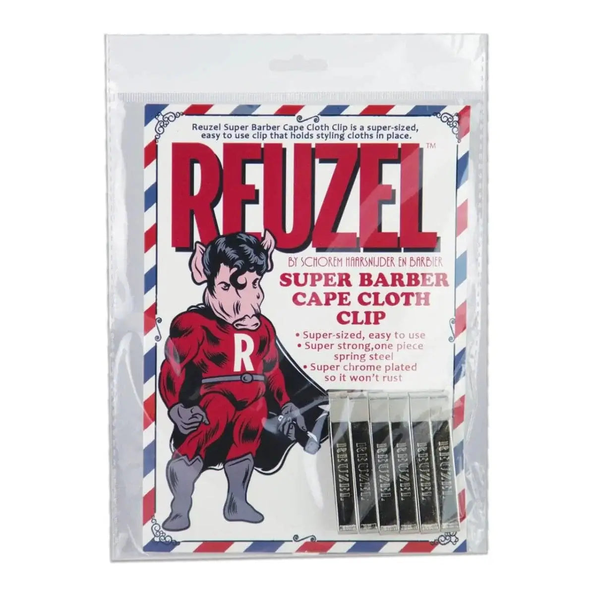 Reuzel Barber Cape Clip--JKSHOP