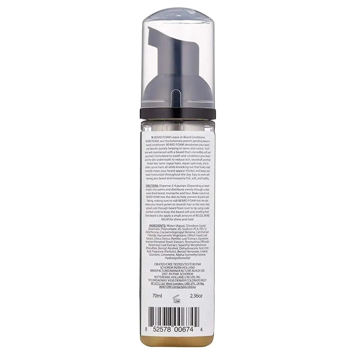 Reuzel Beard Foam 70ml-Skjeggbalm-JKSHOP