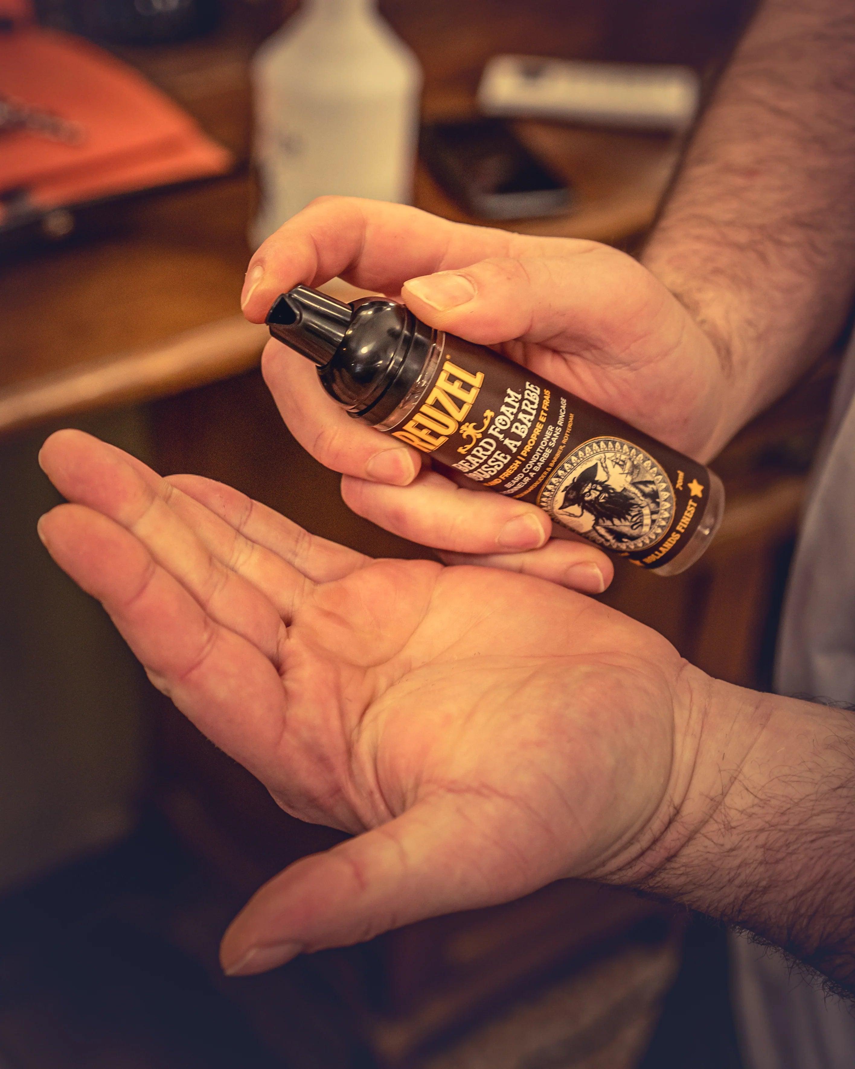 Reuzel Clean & Fresh Beard Foam-Skjeggfoam-JKSHOP