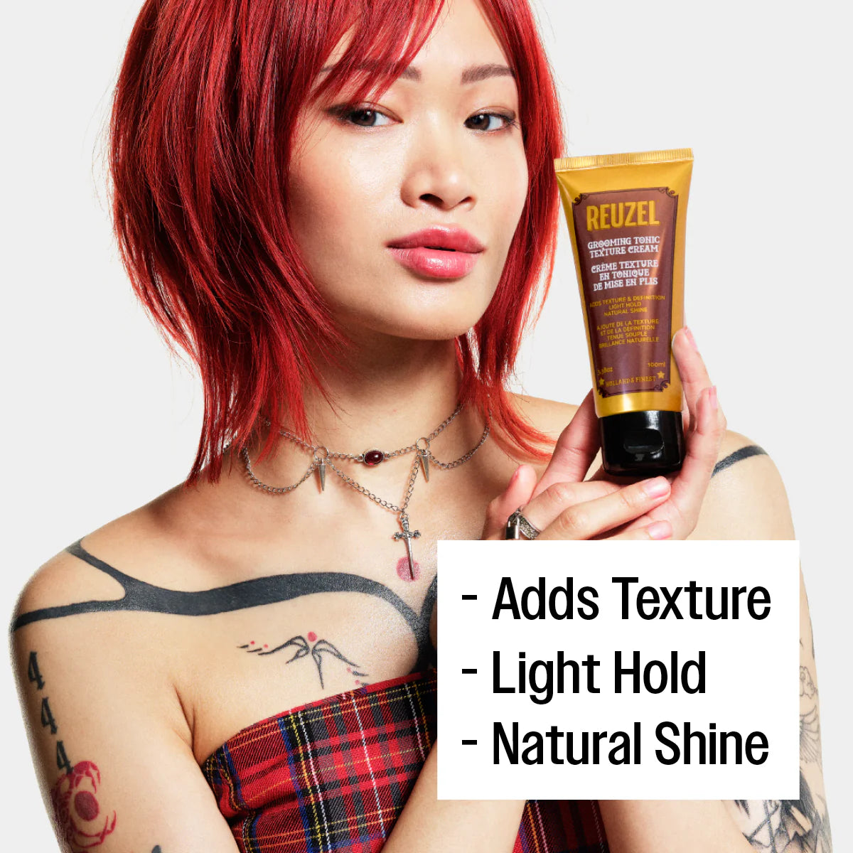 Reuzel Grooming Tonic Texture Cream 100ml - Hårkrem - JK-Shop