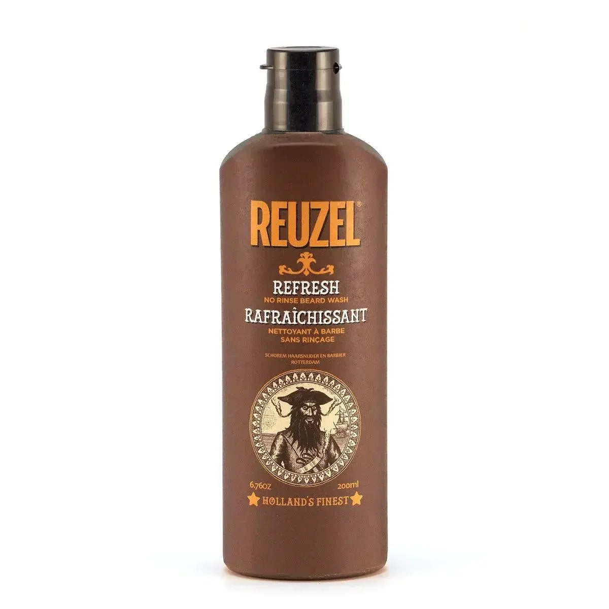 Reuzel Refresh No Rinse Beard Wash 200ml-Skjeggsjampo-JKSHOP