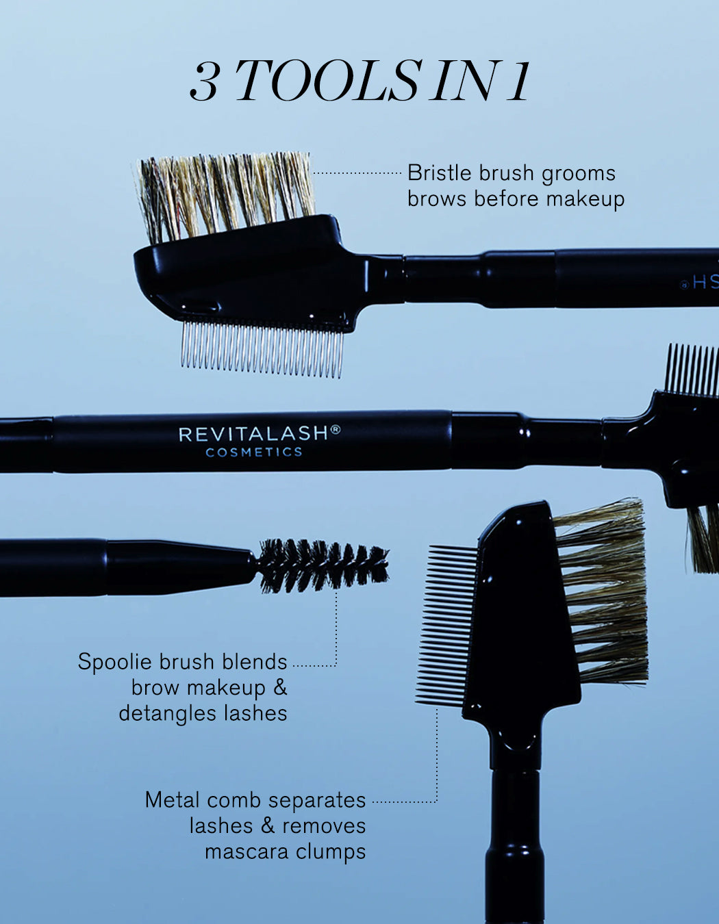 RevitaLash Lash & Brow Styler - Vippe- og brynbørste - JK-Shop