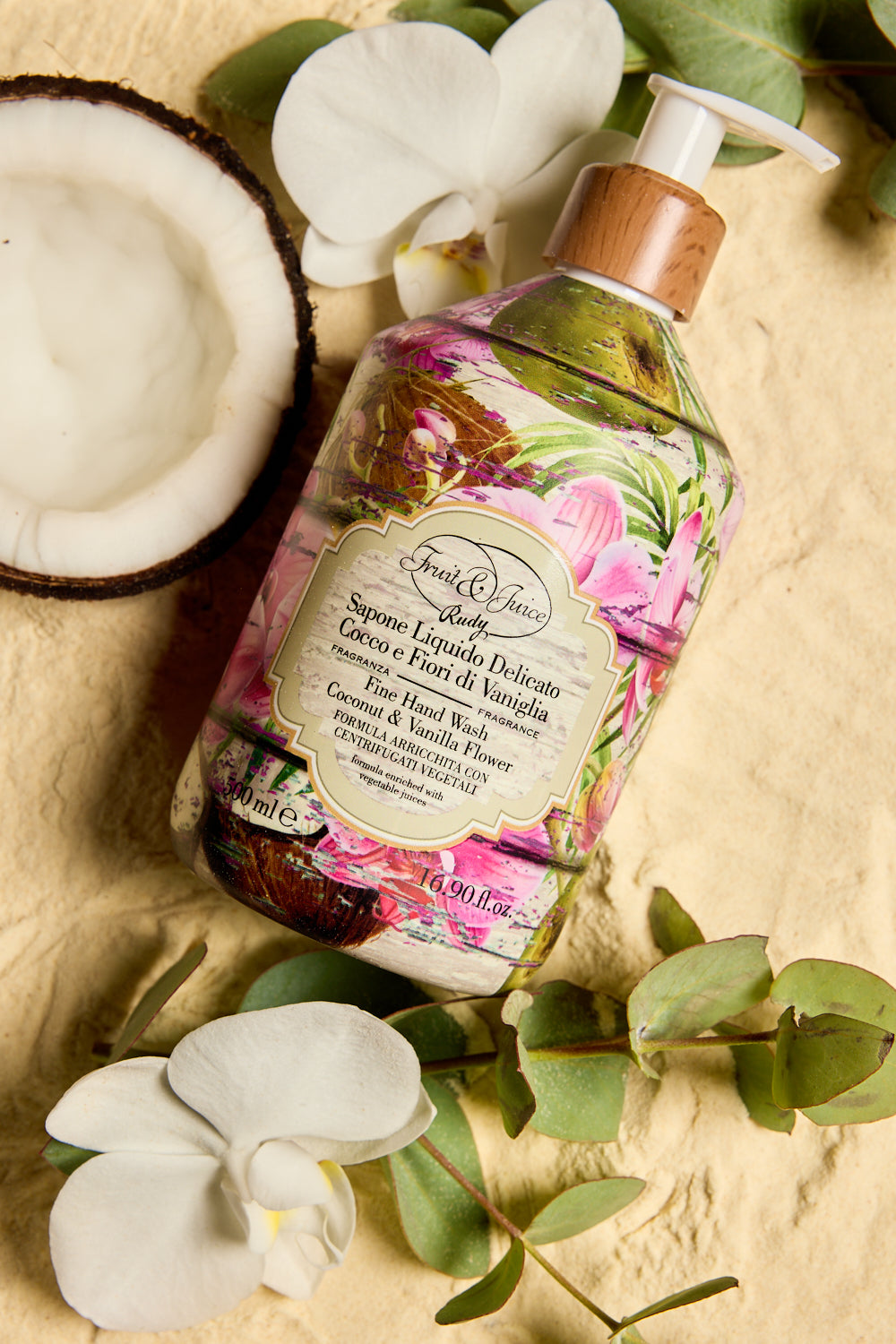Rudy Profumi Fruit & Juice Liquid Soap - 6 dufter - Såpe - JK-Shop