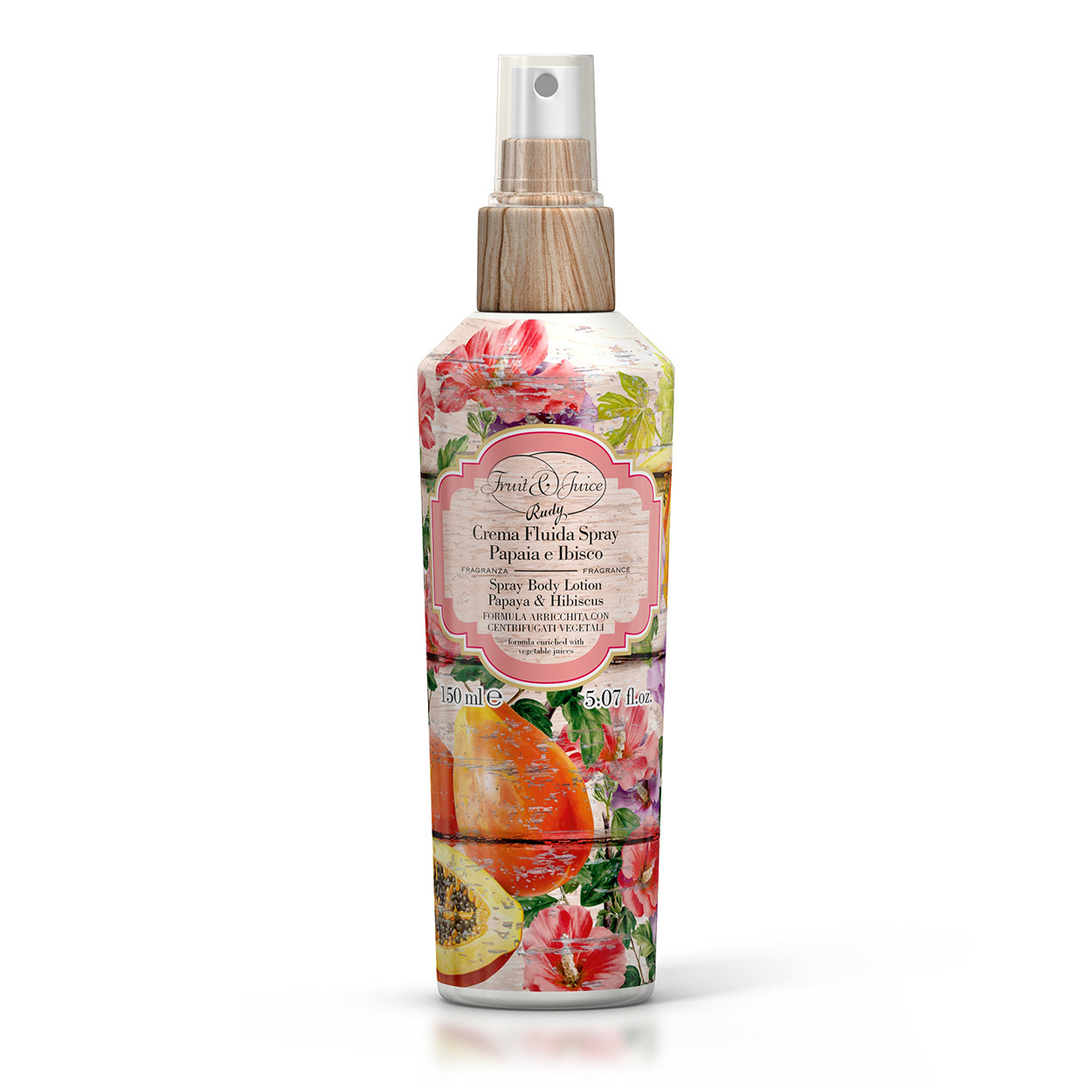Rudy Profumi Fruit & Juice No Gas Body Cream Spray - 6 dufter - - JK-Shop