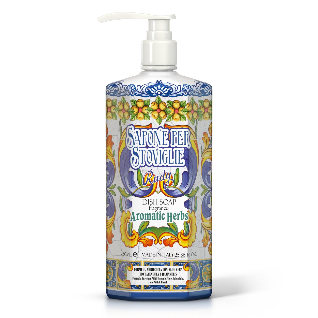 Rudy Profumi Maioliche Oppvaskmiddel Aromatic Herbs - Oppvaskmiddel - JK-Shop