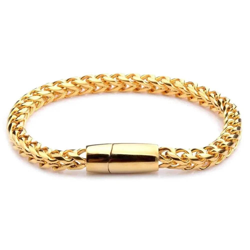 Rustfritt stål vintage kjedekobling armbånd-Armbånd-JKSHOP