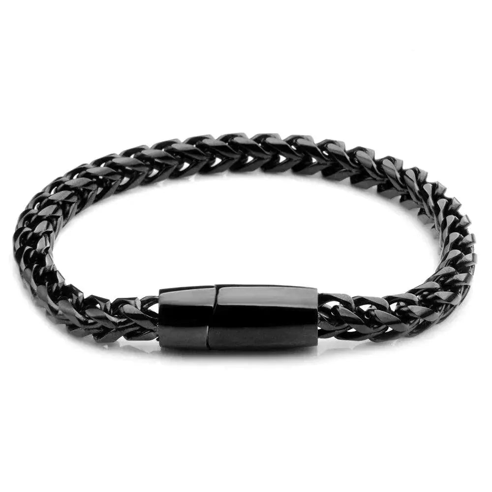 Rustfritt stål vintage kjedekobling armbånd-Armbånd-JKSHOP