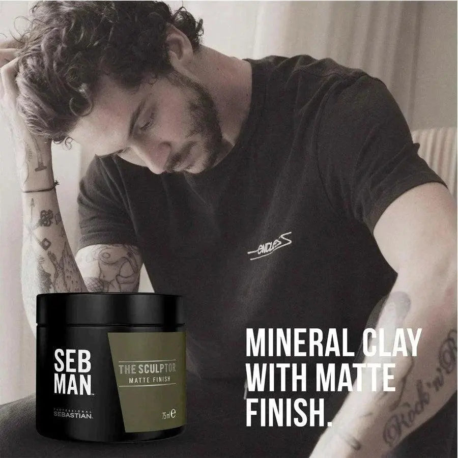 SEB Man The Sculptor Clay 75ml-Clay-JKSHOP