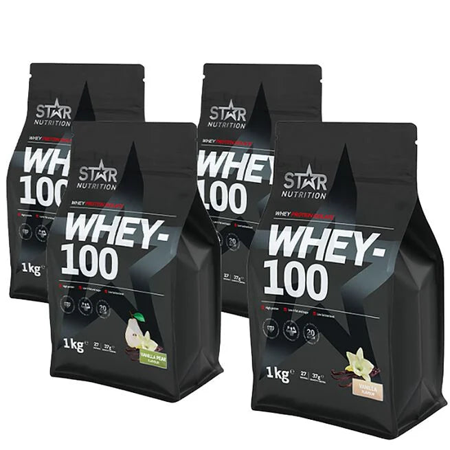 Star Nutrition Whey-100 Myseprotein 1 kg