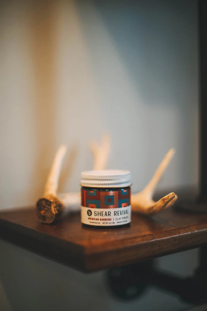 SHEAR REVIVAL American Gardens Clay Pomade- Travel - Pomade - JK-Shop