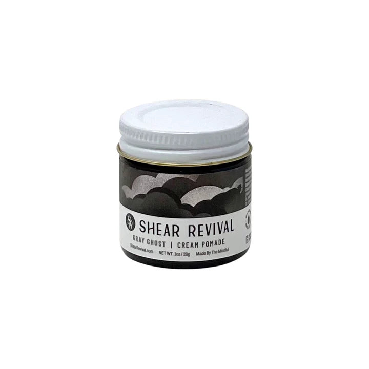 SHEAR REVIVAL Gray Ghost Cream Pomade- Travel - Pomade - JK-Shop