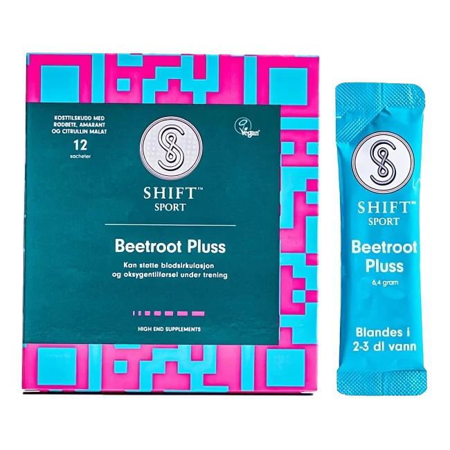 SHIFT SPORT Beetroot Pluss, 12x6,4g - Individuelle Aminosyrer - JK-Shop