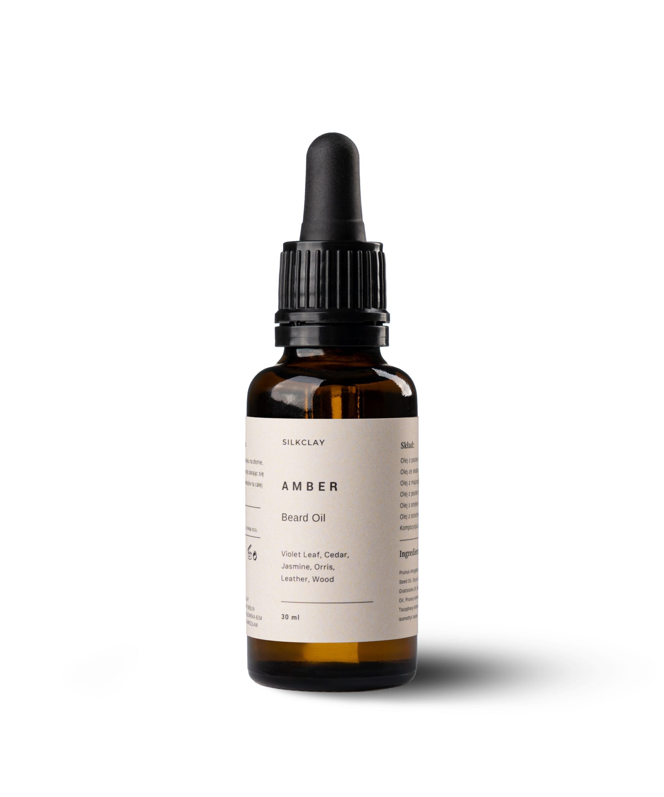SILKCLAY Beard Oil Amber 30 ml - Skjeggolje - JK-Shop