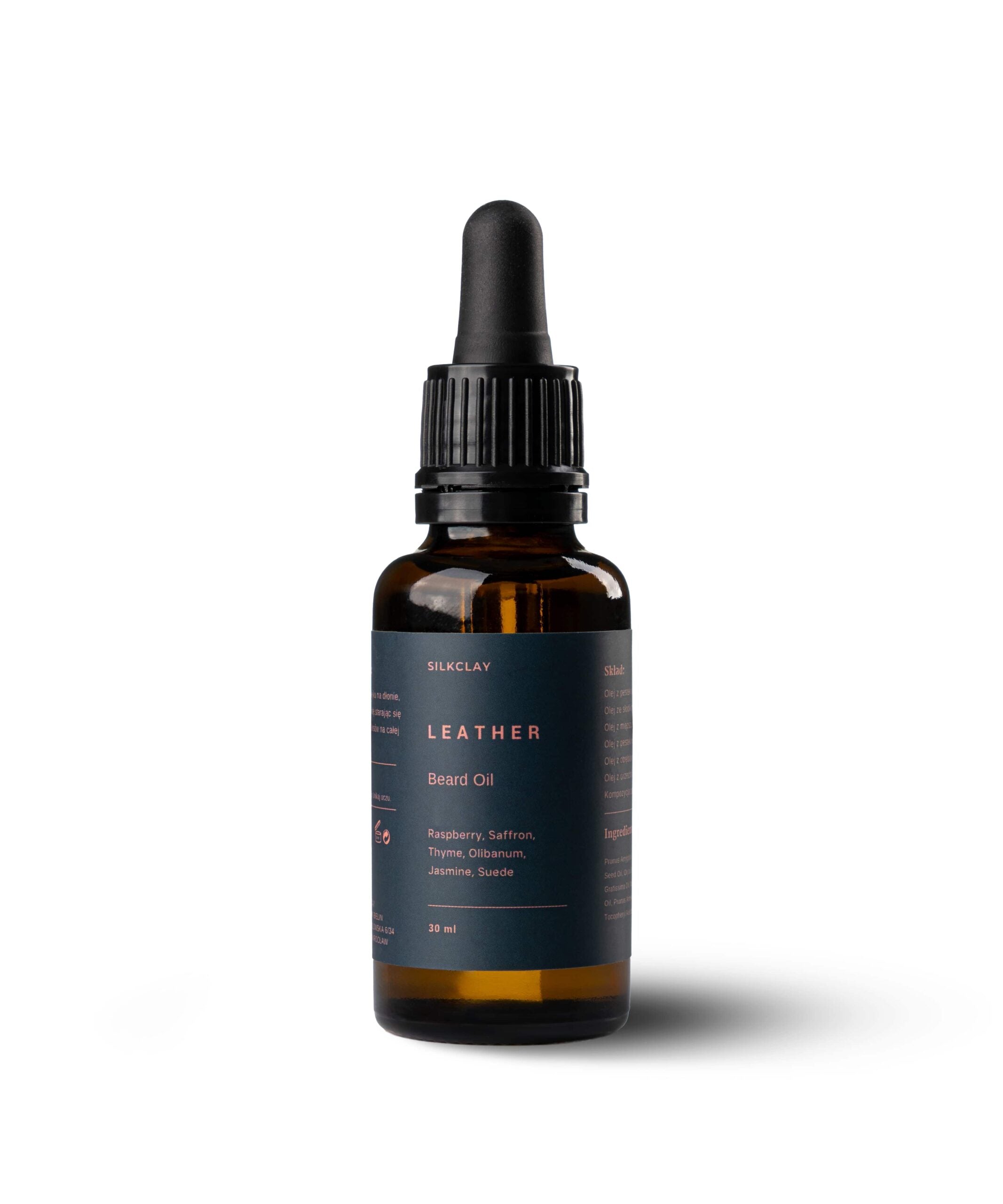 SILKCLAY Beard Oil Leather 30 ml - Skjeggolje - JK-Shop