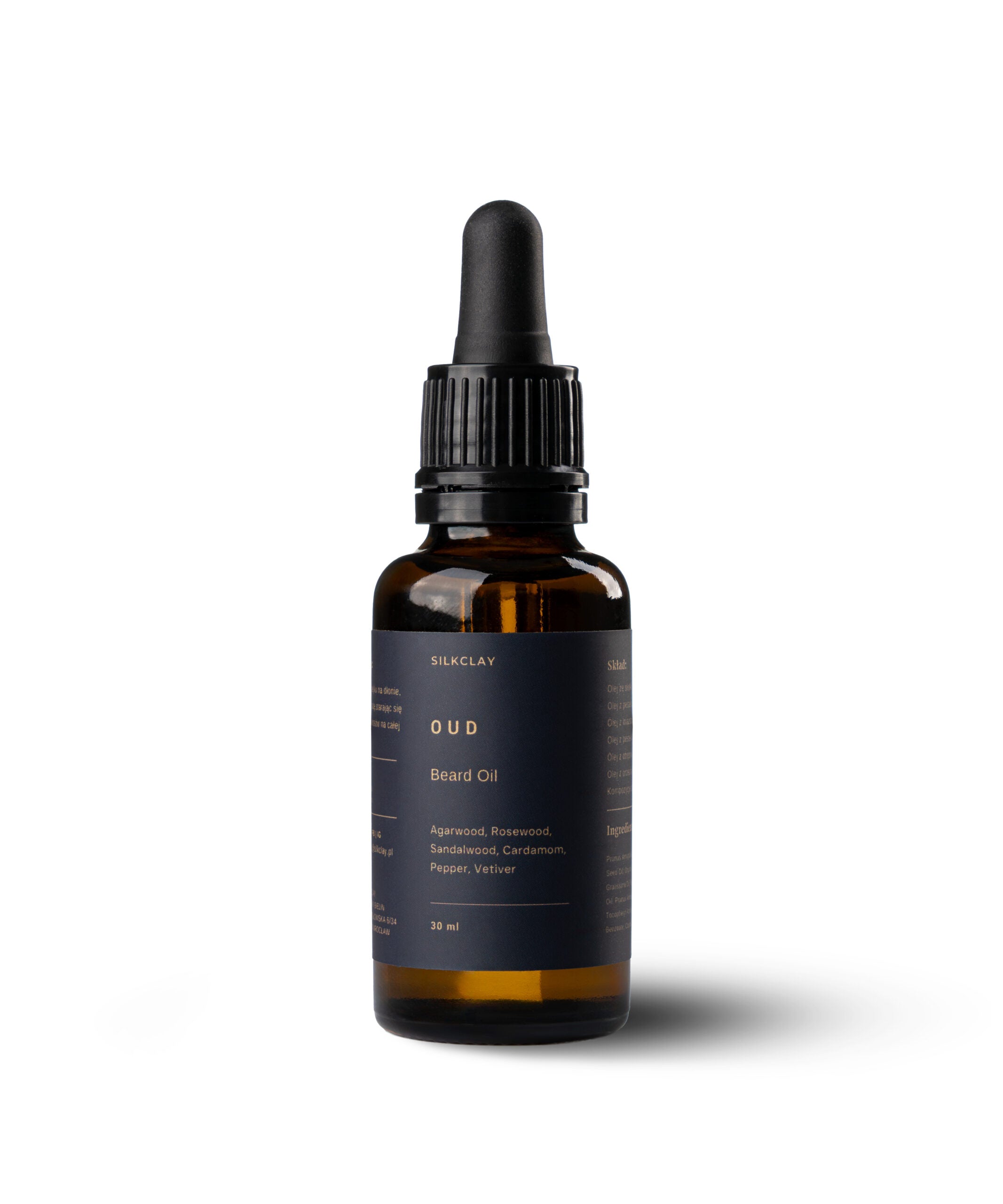 SILKCLAY Beard Oil Oud 30 ml - Skjeggolje - JK-Shop