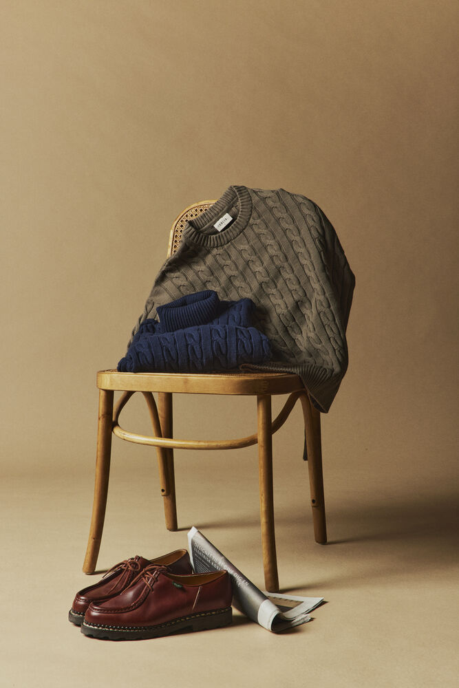 SOLID, MALCOLM HI NECK - Strikk - JK-Shop