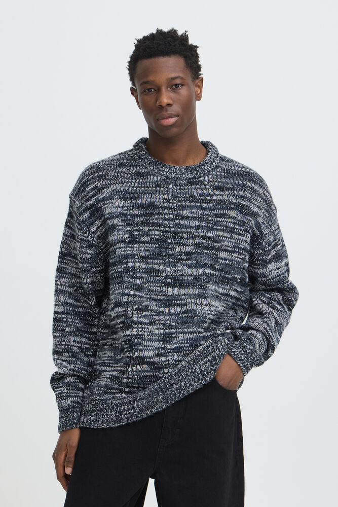SOLID, WINGATE HI NECK - Strikk - JK-Shop
