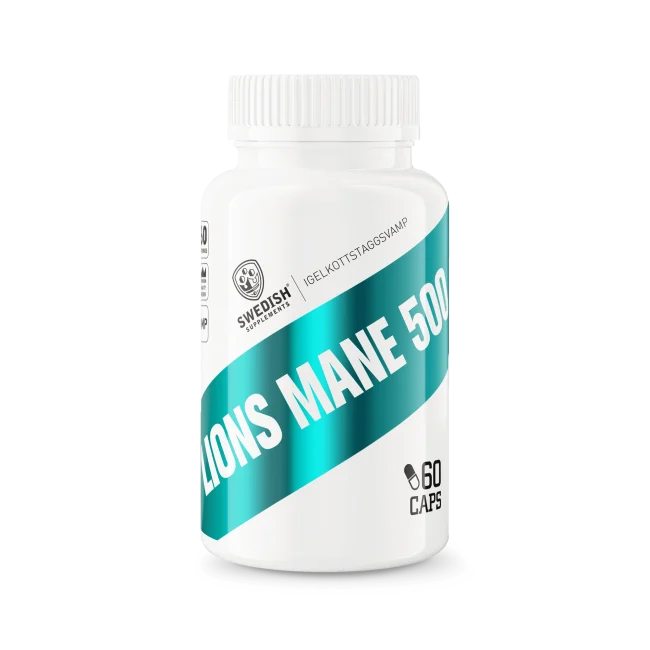 SS Lions Mane 500mg, 60 caps - Fokus & Nootropics - JK-Shop