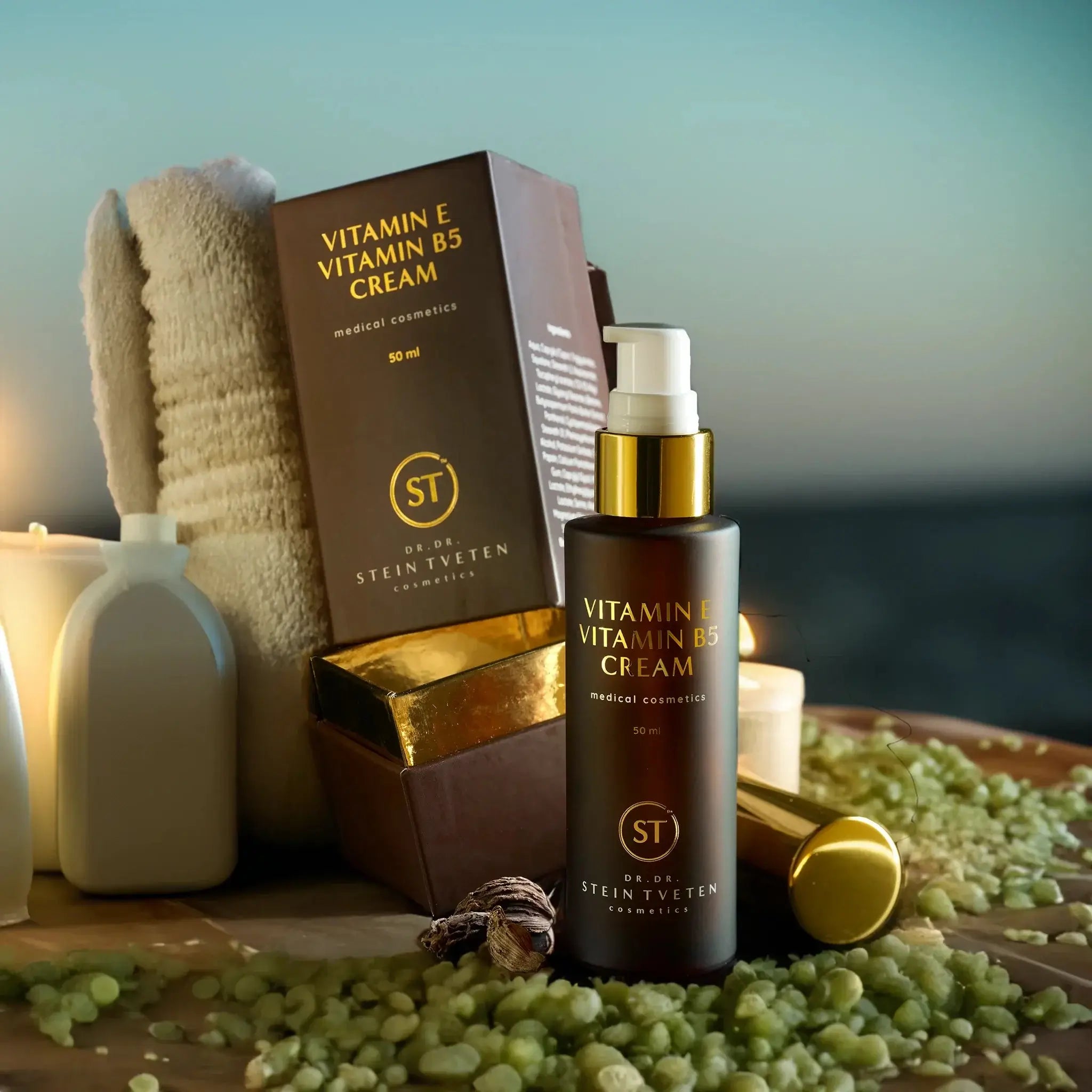 ST- Vitamin E Vitamin B5 Cream-Ansiktskrem-JKSHOP