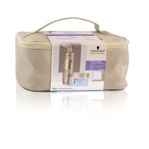 Schwarzkopf BlondMe Cool Blondes x-mas-Hårpleiesett-JKSHOP