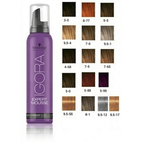 Schwarzkopf Expert Mousse 9,5-17 Pastell cendrèkobber-Hårfarge-JKSHOP