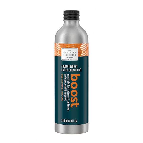 Scottish Fine Soaps Aromatherapy Bath & Shower Gel Boost-Kroppssåpe-JKSHOP