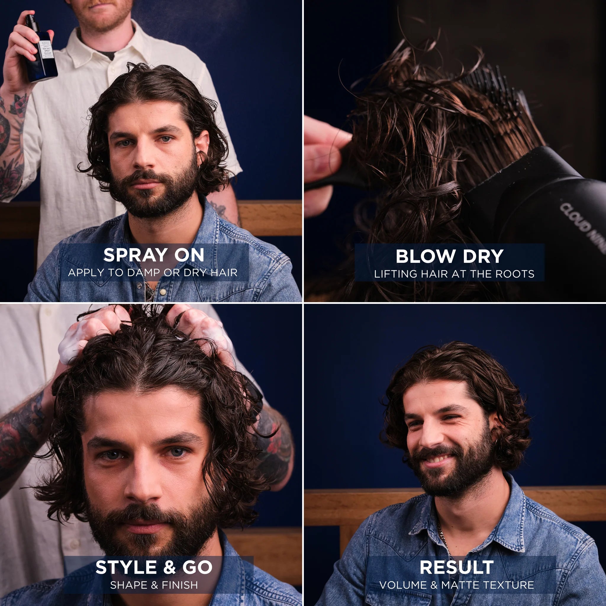 Murdock London Sea Salt Hair Styling Spray