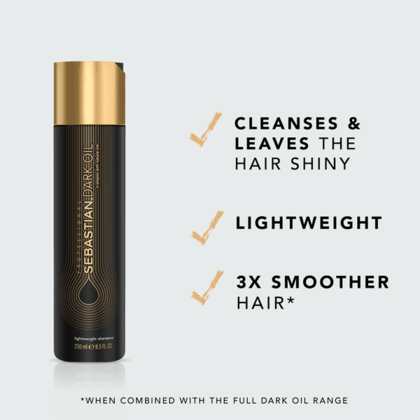 Sebastian Professional, Dark Oil Shampoo-Sjampo-JKSHOP