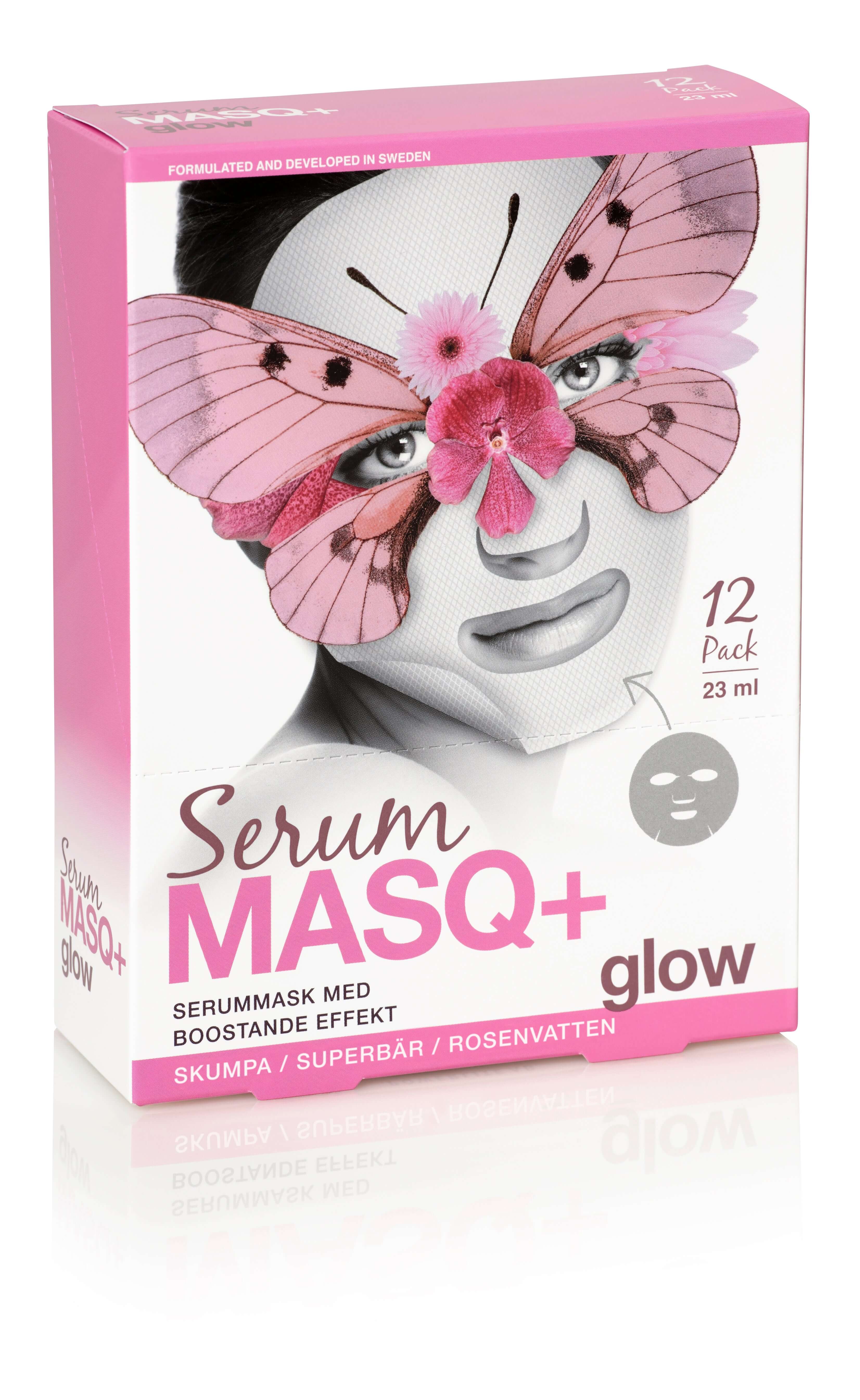 SerumMASQ+ Glow (12Pack)-Ansiktsmaske-JKSHOP