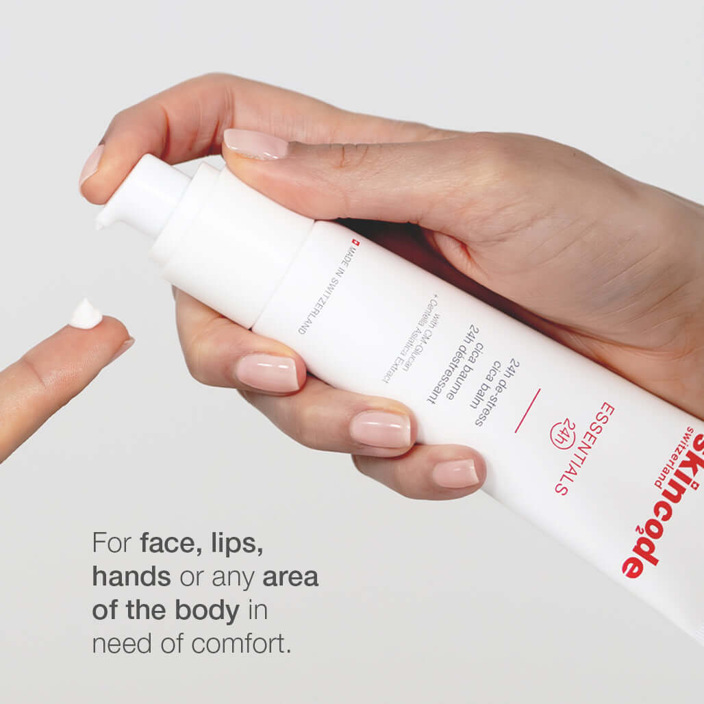 SkinCode Essentials, 24h De-Stress Cica Balm-Ansiktskrem-JKSHOP