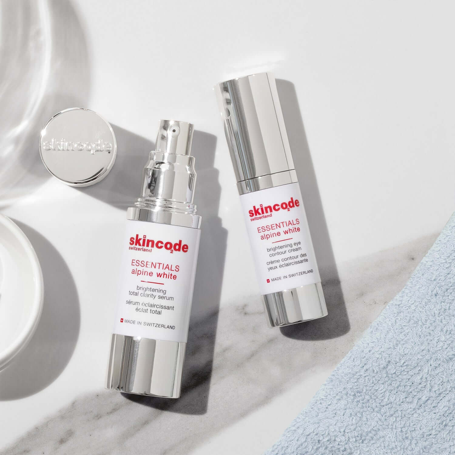 SkinCode Essentials, Brightening Eye Contour Cream-Øyekrem-JKSHOP