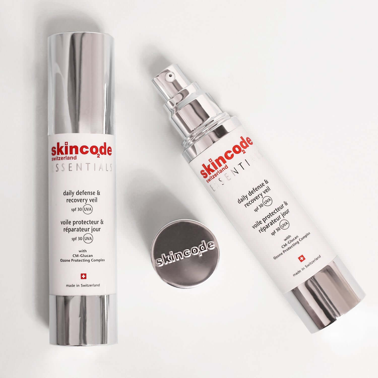 SkinCode Essentials, Daily Defense & Recovery Veil SPF 30-Ansiktskrem-JKSHOP