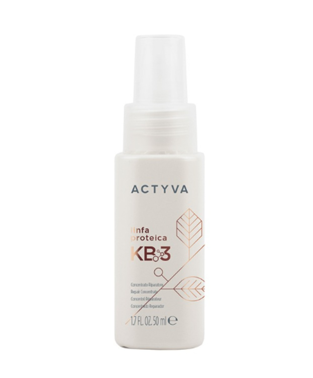 Actyva Linfa Proteica KB3 50 ml – Intensivt Reparasjonsserum for Skadet og Svekket Hår
