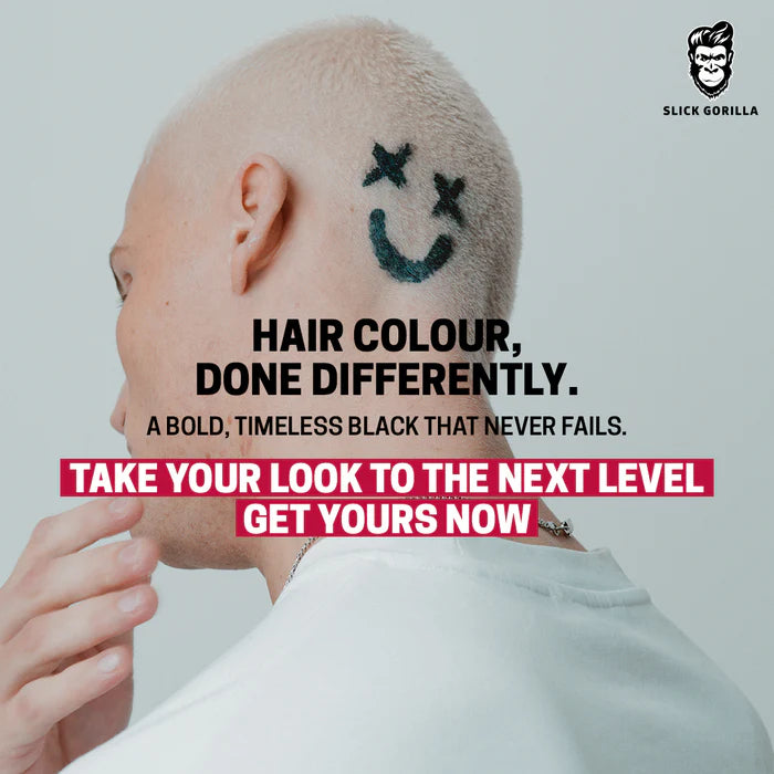 Slick Gorilla Hair Colour Black 100ml - Hårfarge - JK-Shop