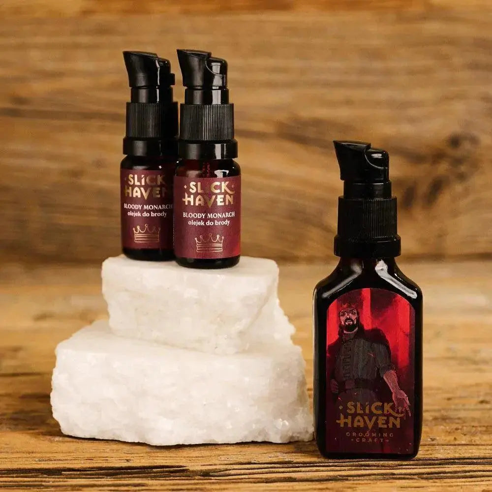 Slickhaven Beard Oil Bloody Monarch-Skjeggolje-JKSHOP
