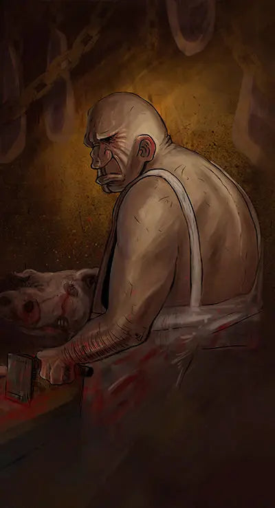 Slickhaven Beard Oil Greasy Butcher-Skjeggolje-JKSHOP